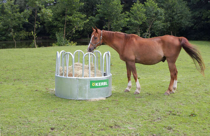 KERBL Rundraufe mit 8 Fressplätzen